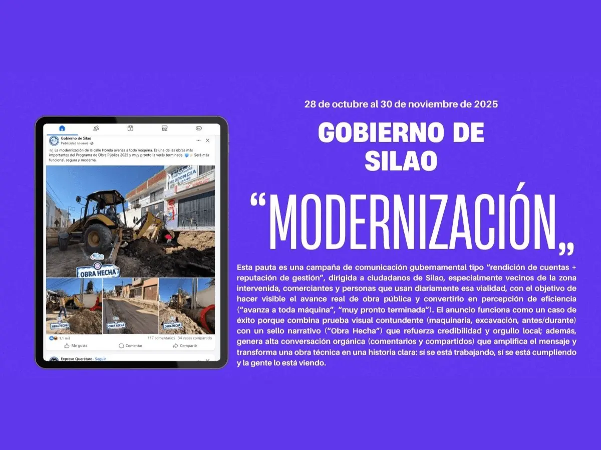 Caso de éxito Gobierno de Silao — Modernización Obra Pública